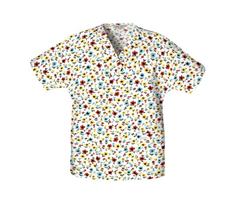 lollipop V-neck Tunic Scrubs